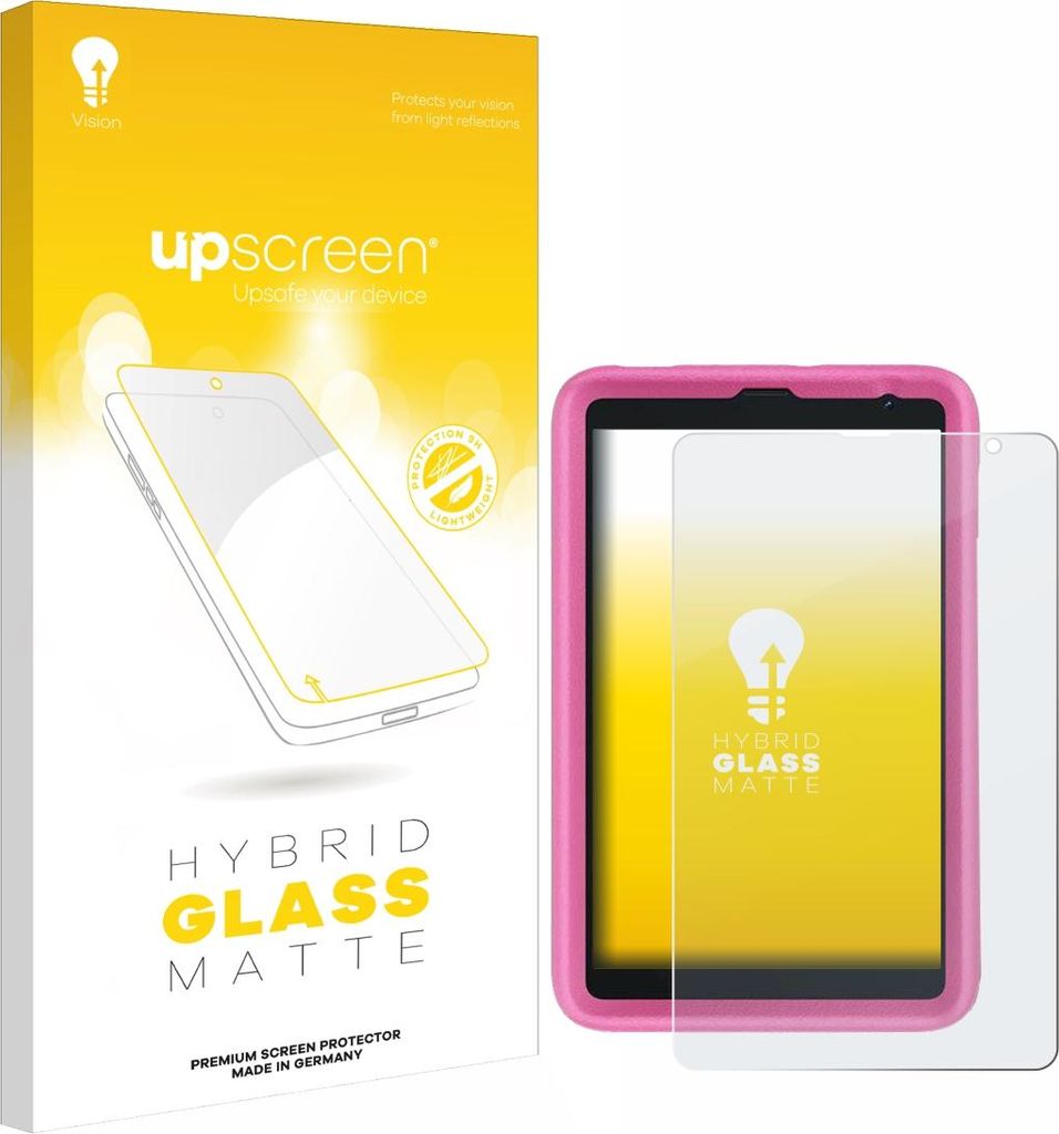 upscreen Entspiegelungs Schutzglas für Blackview Tab 6 Kids Schutzfolie Panzer Folie Glas Display Schutz matt