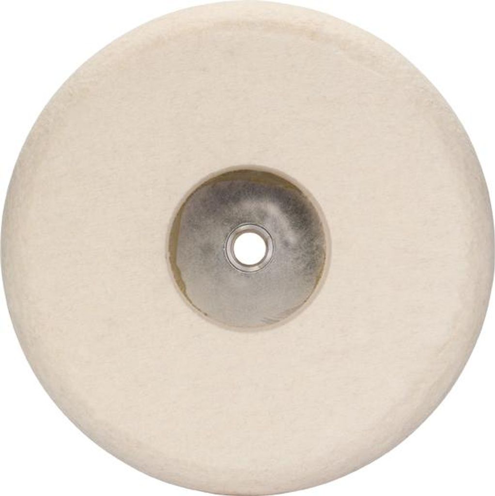 Filzpolierscheibe mit Gewinde M 14, 180 mm Produktbild 