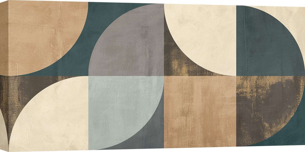 Leinwandbilder, geometrisch abstrakt - Sandro Nava, Once Upon a Time in Hollywood (Detail) - 120x60 cm