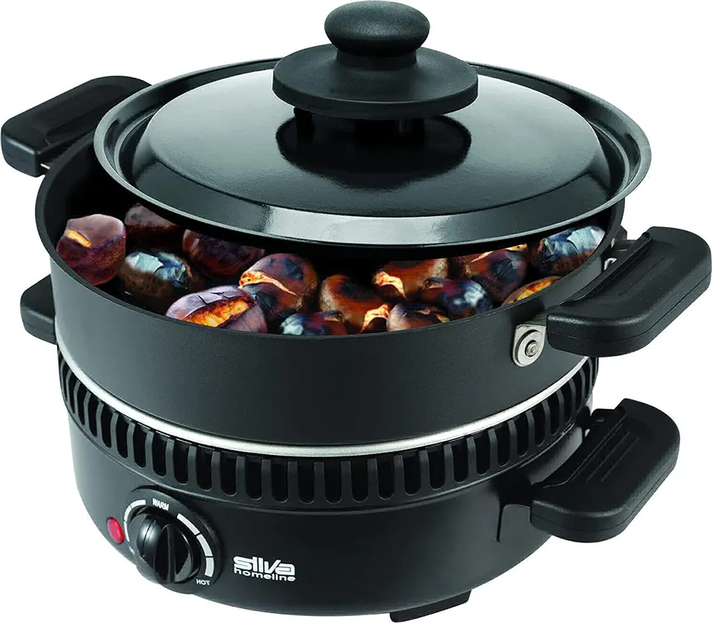 Four à marrons multi-torréfaction Silva PK-M 800 et gril de table