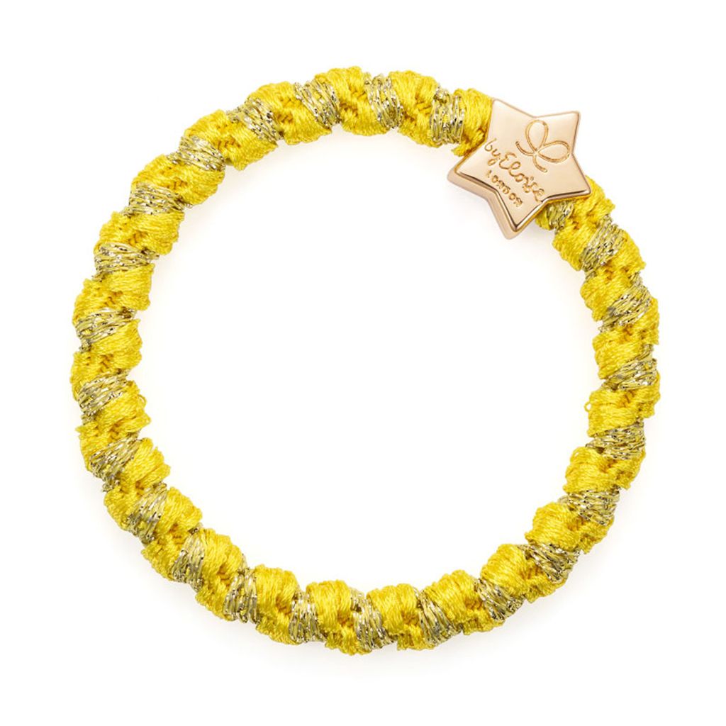 By Eloise London Gold Star Woven Marigold