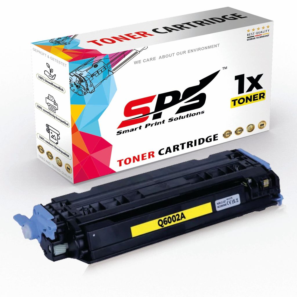 Q6002A / 124A Toner Kompatibel für HP Color Laserjet 2600 | 1x Gelb
