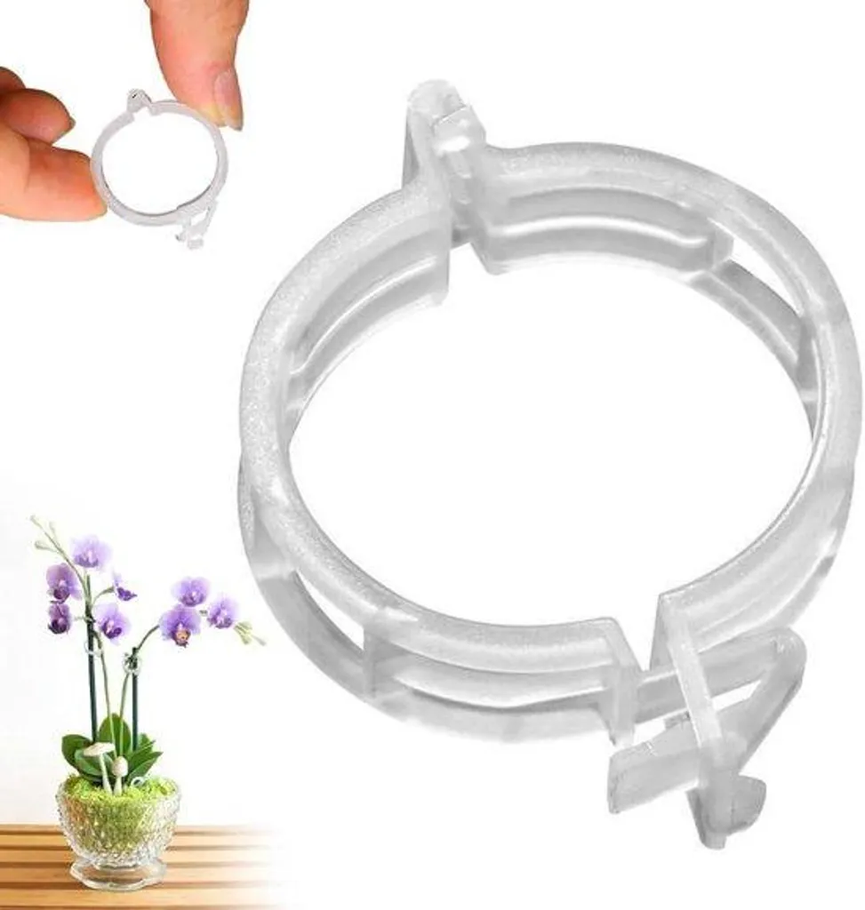 Support de jardinage flexible incluant 100 pinces de maintien solides
