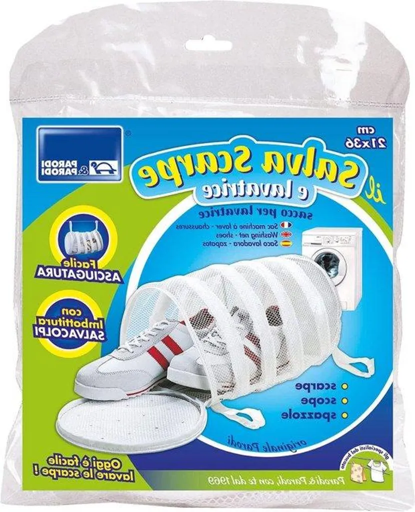 Sac à linge cousu 21 x 34 cm pour chaussures et entretien délicat