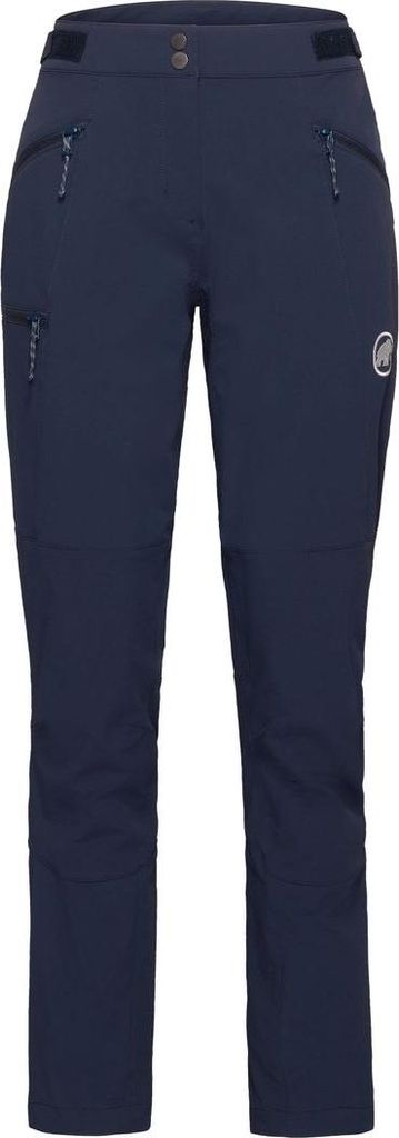 Mammut Courmayeur SO Pants Women - Atmungsaktive Softshellhose für die Berge, Farbe:marine, Größe:36
