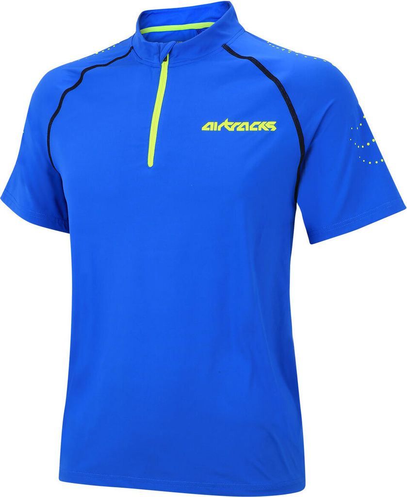 Airtracks Laufshirt Kurzarm Pro Team Blau XXXL