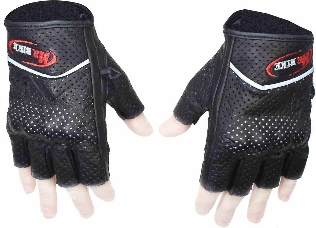 Handschuhe Zah-71500 Fingerlose Leder M