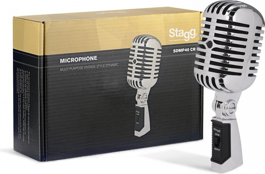 Stagg SDMP40 CR Chrome Produktbild 