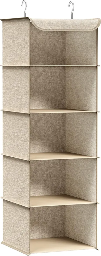 Rangement mural suspendu coloris beige pour porte et dressing XL