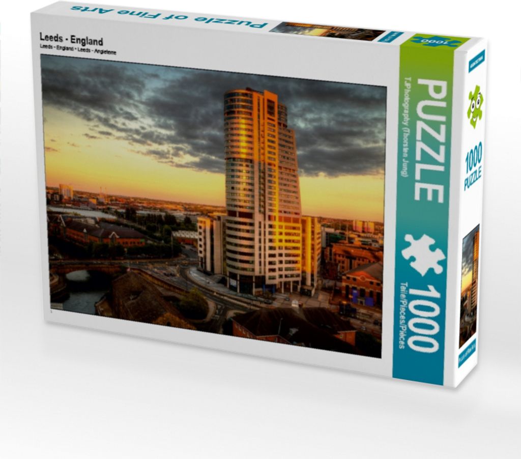 Calvendo Leeds - England 1000 Teile Puzzle quer 640x480mm, (Thorsten Jung) TJPhotography; 7407323