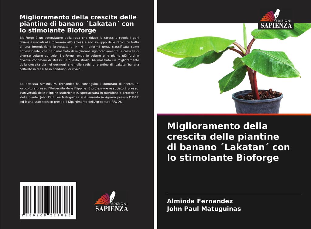 Miglioramento della crescita delle piantine di banano ́Lakatan ́ con lo stimolante Bioforge