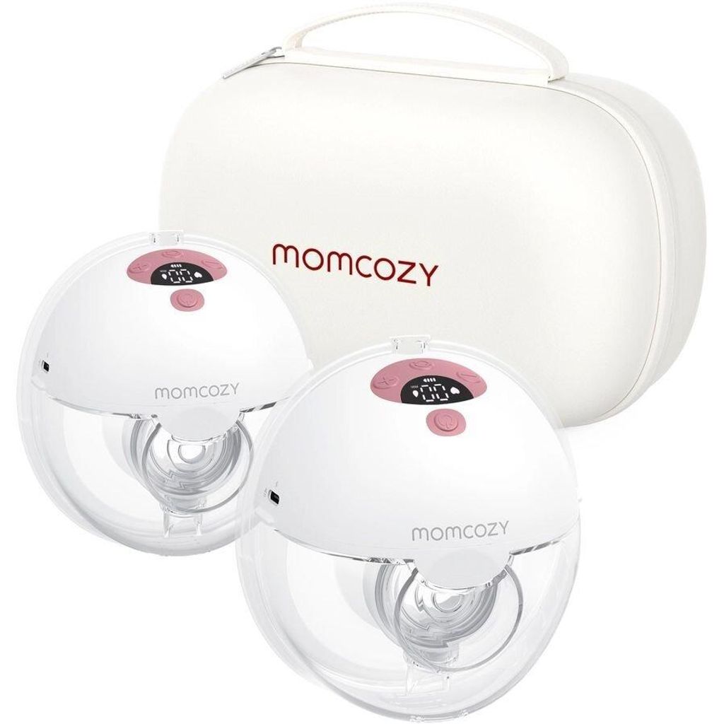 Momcozy M5 dvojitá odsávačka mlieka červená Obrázok produktu 