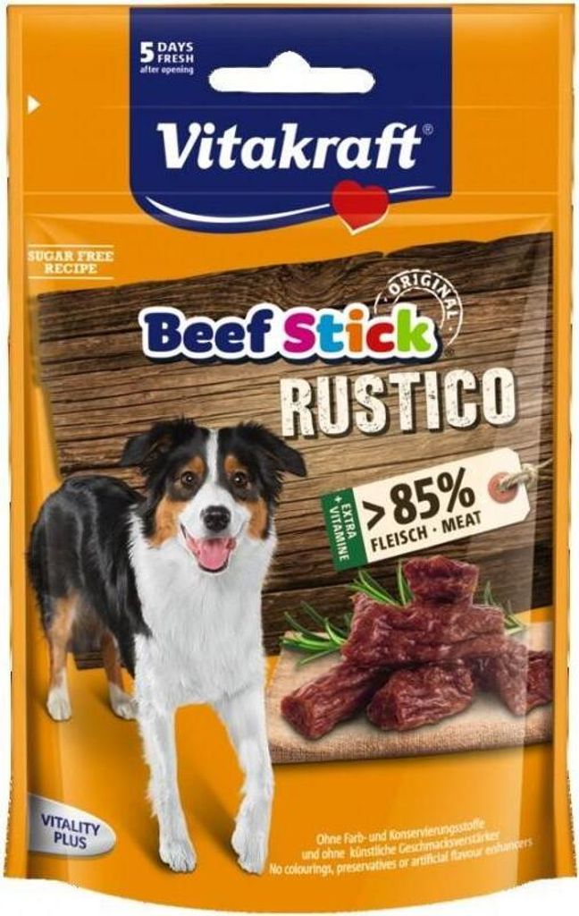VITAKRAFT BEEF STICK Rustico Delikatesse 55g