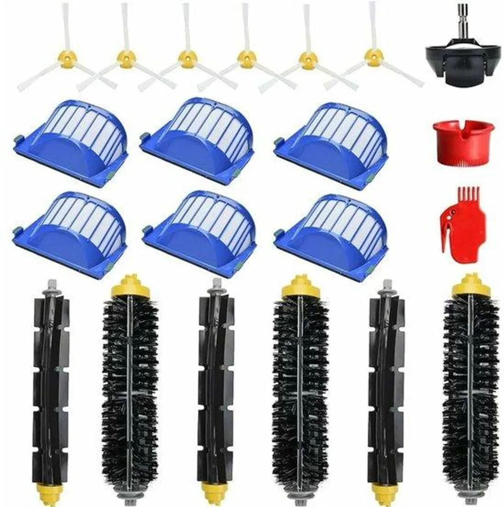 Réparer aspiration iRobot Roomba série 600 kit brosses et filtres