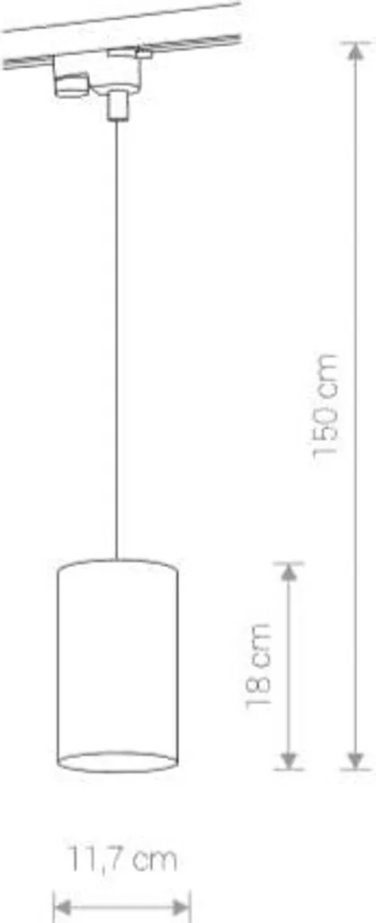 Solution éclairage flexible PROFILE BIT BLACK 8823 pour plafonds sombres