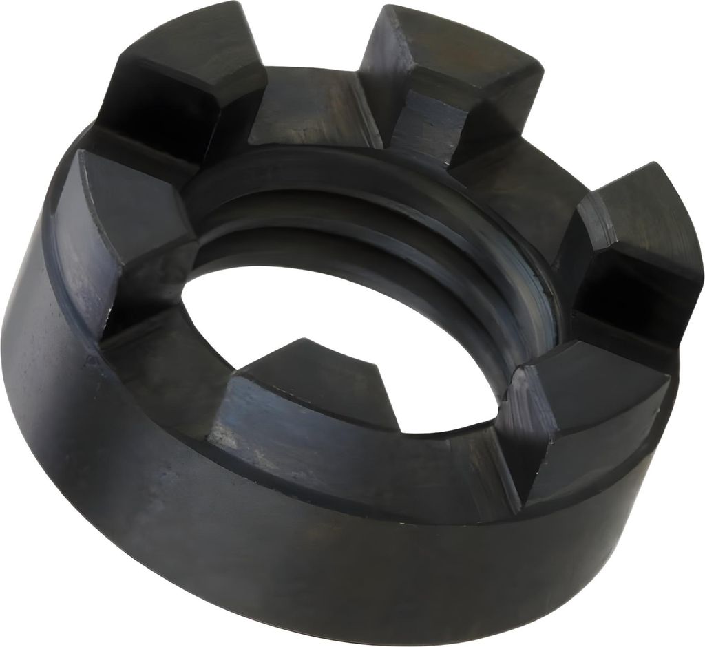 Kronenmutter Kupplung SIP Spareparts 8,2mm Stahl S45C für Vespa 125 V1-TS, 150 VL-Super, 160 GS, 180 SS, Rally, PX80-200, PE, Lusso bis 1994, Cosa...
