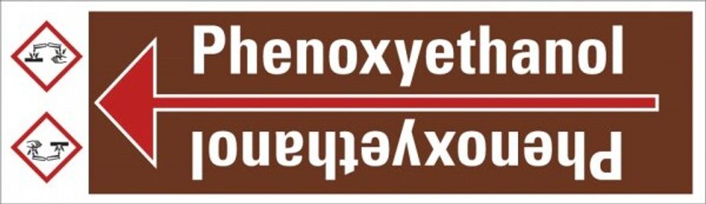 Dreifke Aufkleber/Rohrleitungsband Phenoxyethanol, praxisbewährt, ab Ø 10mm,...