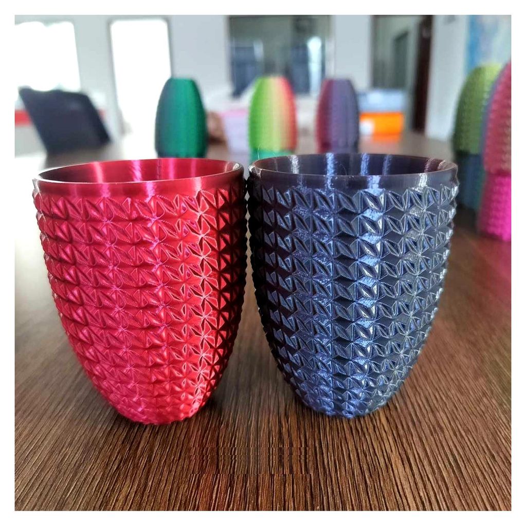 Zweifarbiges PLA Filament in Schwarz und Rot 1,75 mm 1KG für 3D-Drucker