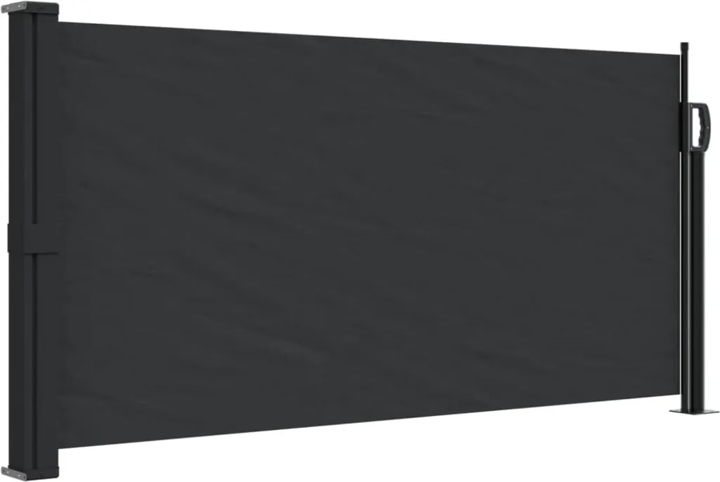 VidaXL Tenda Laterale 100x500 cm Nera - Privacy e Protezione Vento - 1