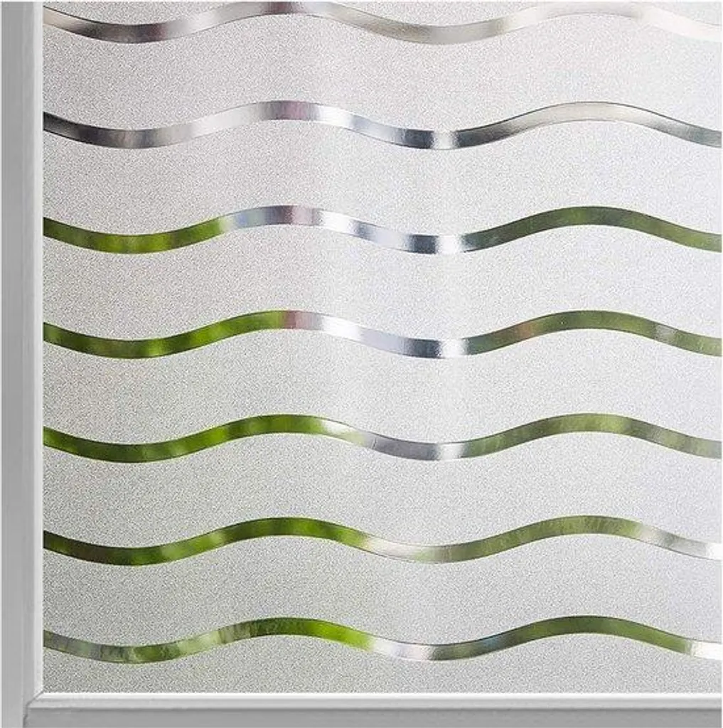 Film dépoli mat statique anti-UV opacifiant pour vitrage, 30 x 200 cm