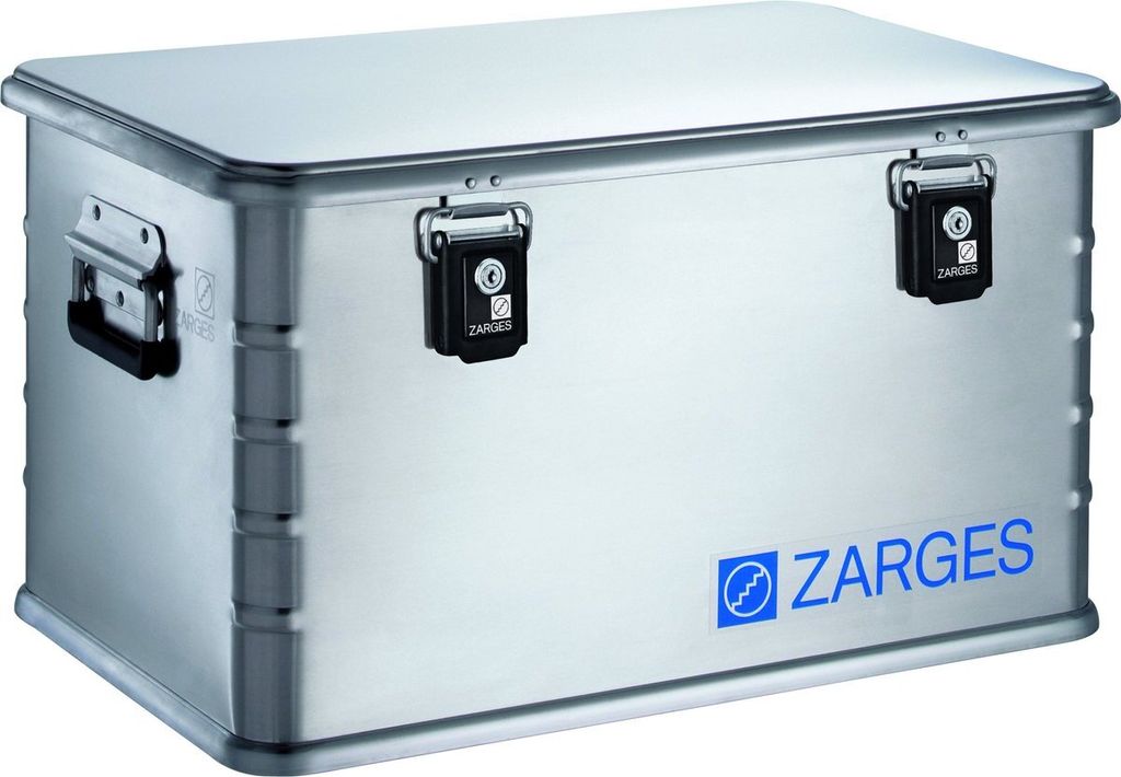 Zarges Box - Aluminium - 60 l - Höhe 330 mm - Breite 600 mm - Tiefe 400 mm - Transportkiste