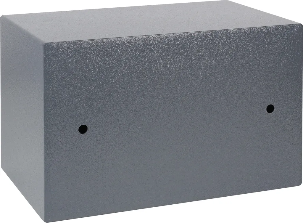 Coffre-fort en acier robuste à double verrouillage HMF 31cm Anthracite - 4