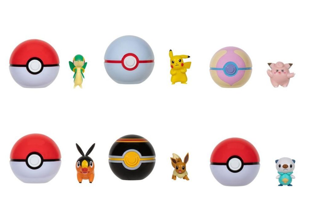 Pokémon Poké Ball Clip 'n' Go Asst. Obrázok produktu 