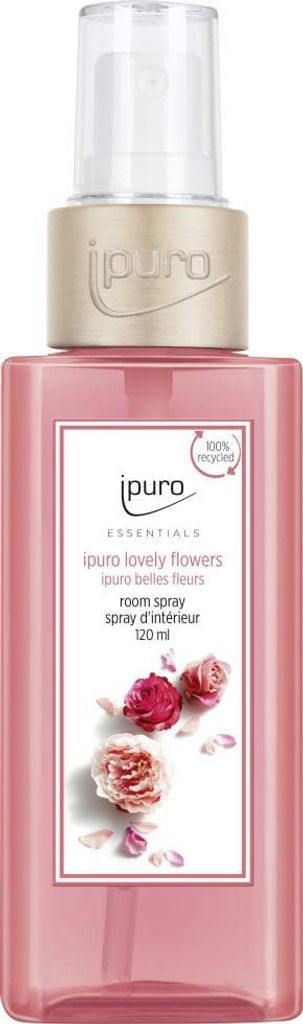 ipuro ESSENTIALS Raumspray Lovely Flowers 120 ml Produktbild 