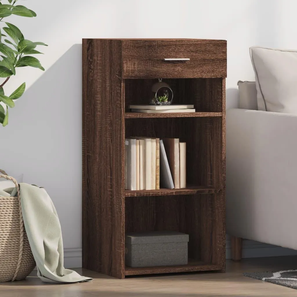 VidaXL Credenza Rovere Marrone 45x42,5x93 cm | Mobiletto Salvaspazio
