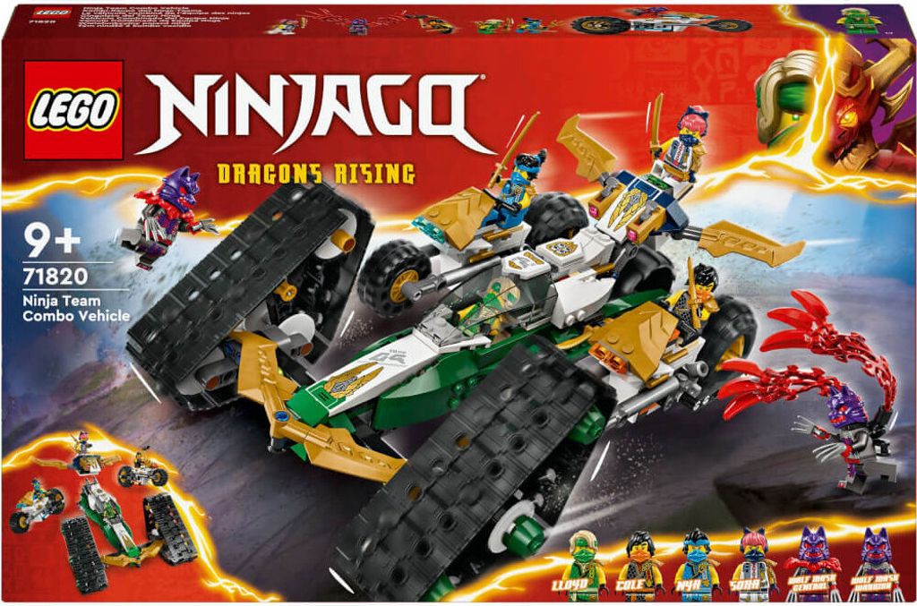 LEGO NINJAGO Wielofunkcyjny pojazd ninja, Zabawka dla Zdjęcie produktu 11