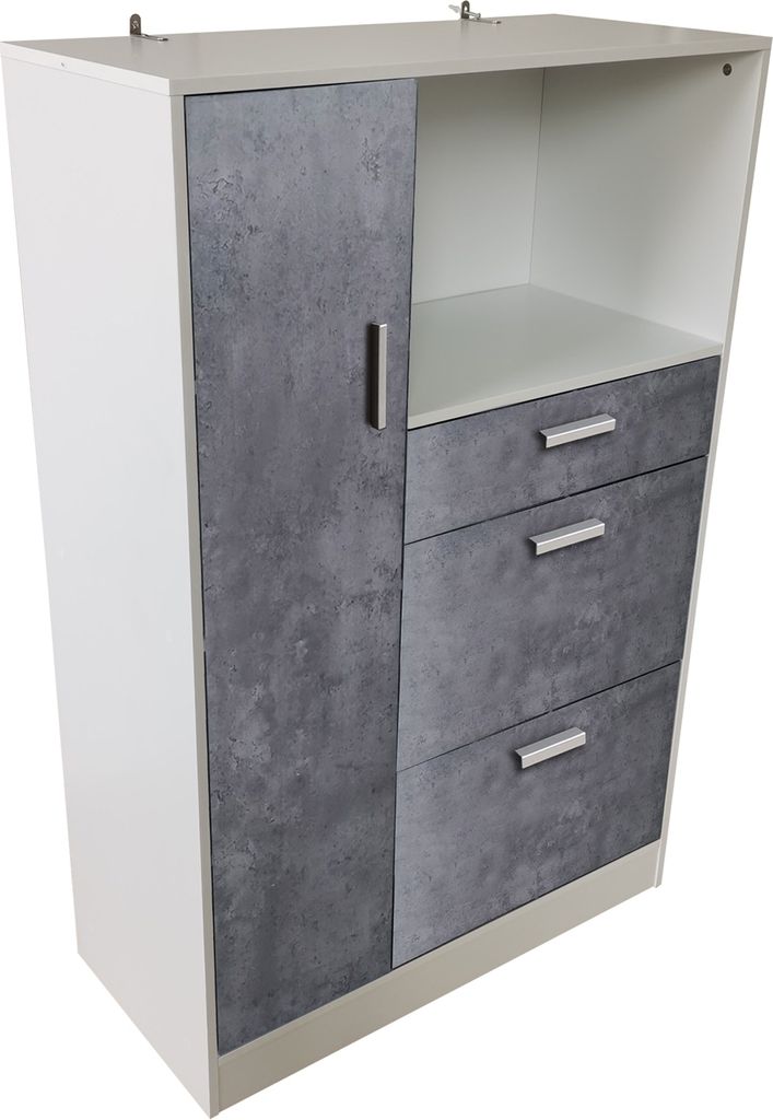 Küchenschrank Kombi L Blanca HTI-Line Produktbild 3