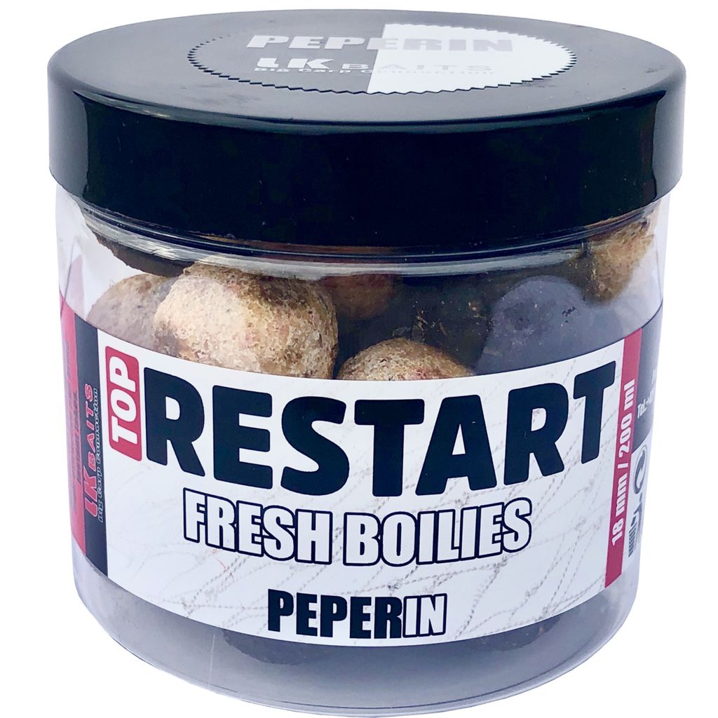 LK Baits boilie v dipu Fresh Boilie TopRestart Peperin Immagine del prodotto 