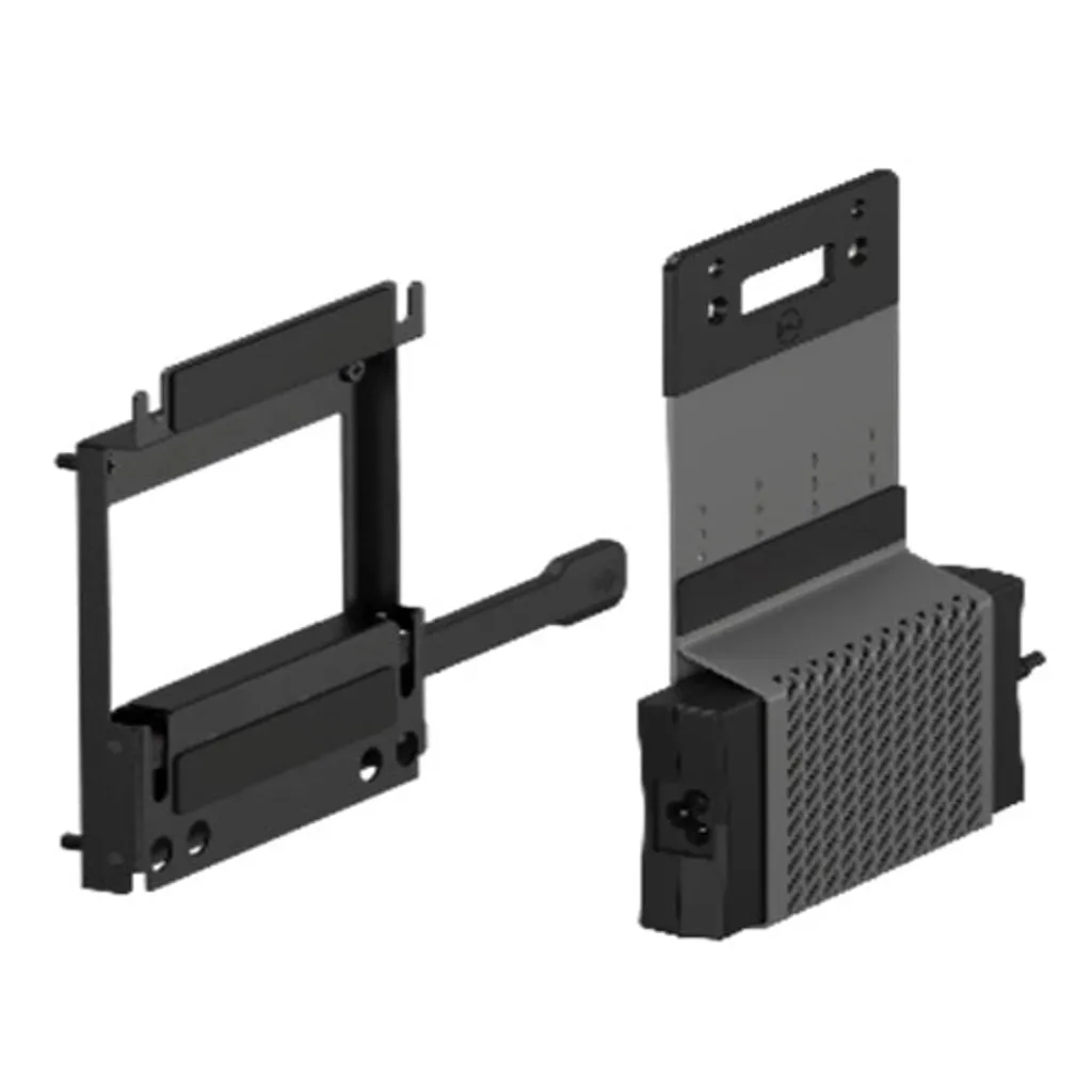 Fixation Murale VESA DELL YFH7P Noir pour Ordinateur Format Micro