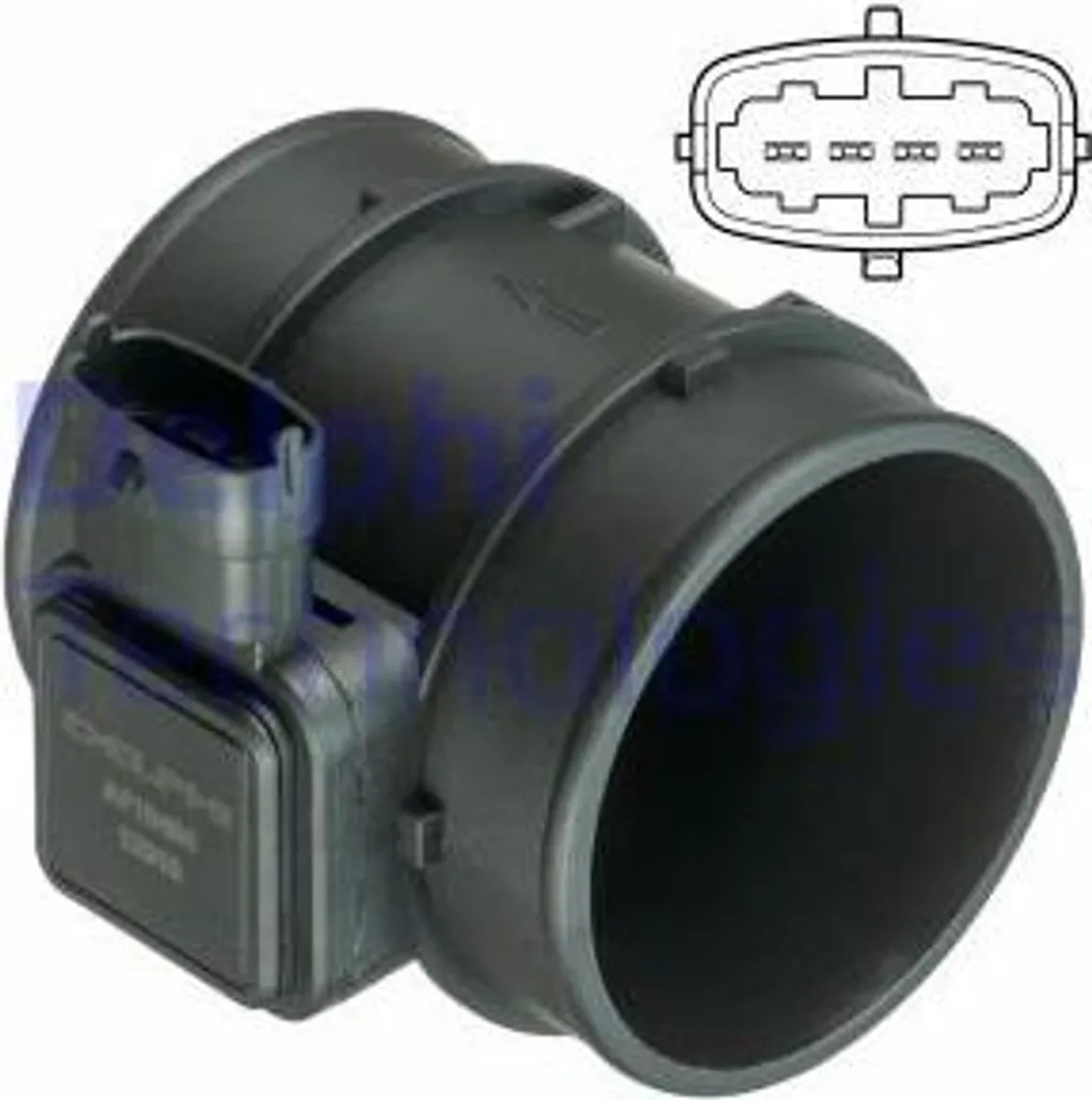 Débitmètre de masse d'air Delphi pour berline Alfa 159 et Fiat Croma