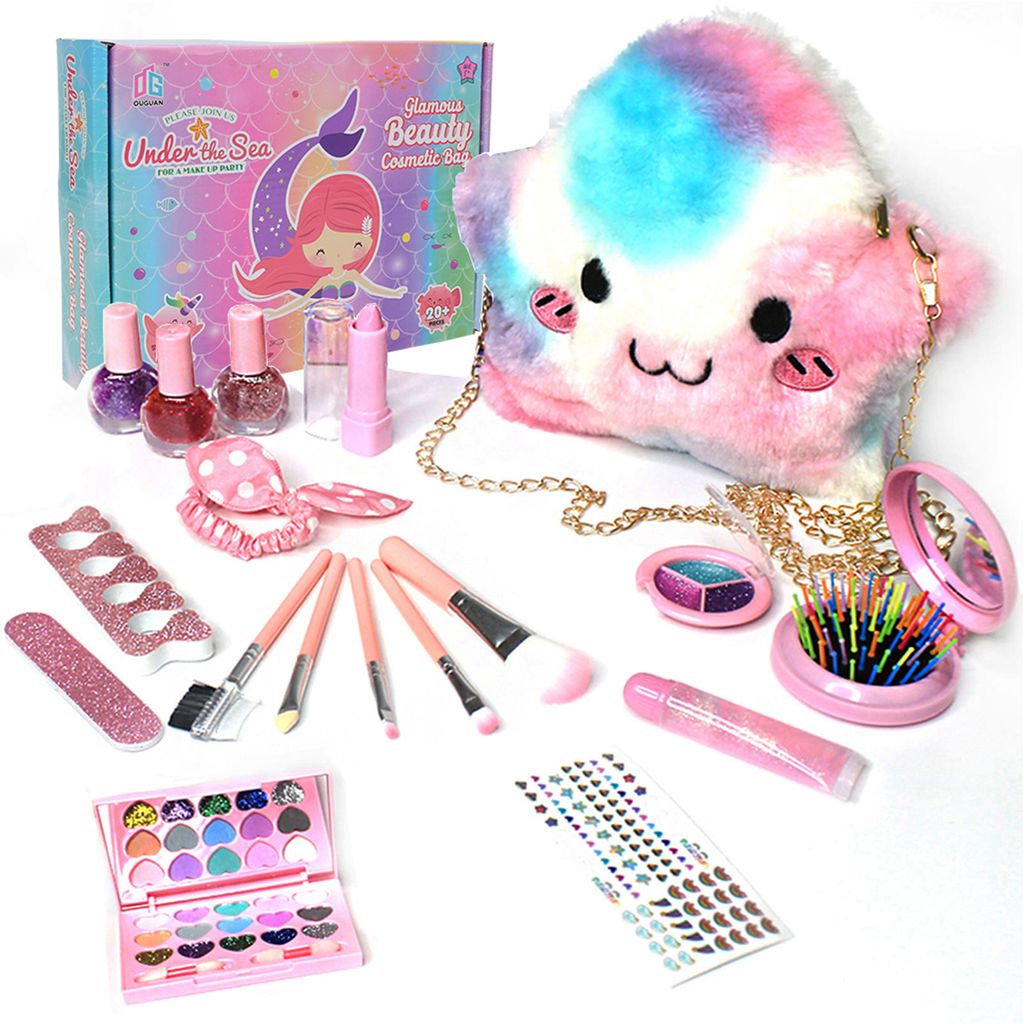 Mädchen Make-up Set Spielzeug für Kinder Kosmetik Kit Kinder Spielzeug NEU 