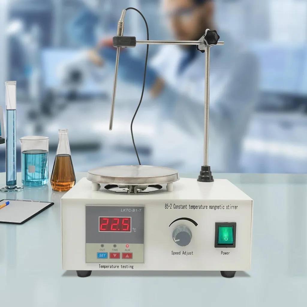 Agitatore Magnetico Professionale 2L - Agitatore Riscaldante Digitale - 5