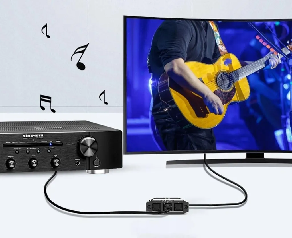 Splitter TOSLINK 1 vers 3 : Résolvez le Manque de Sorties Audio Optiques - 10