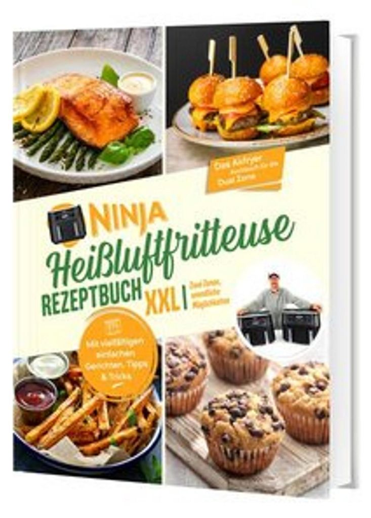 Ninja Heißluftfritteuse Rezeptbuch XXL: Für alle mit wenig Image du produit 