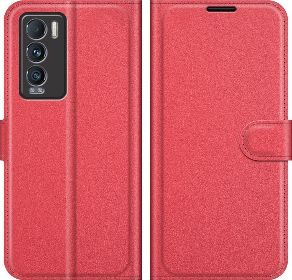 Mobigear Classic Realme GT Master Edition Hülle Klapphülle Geldbörse - Rot