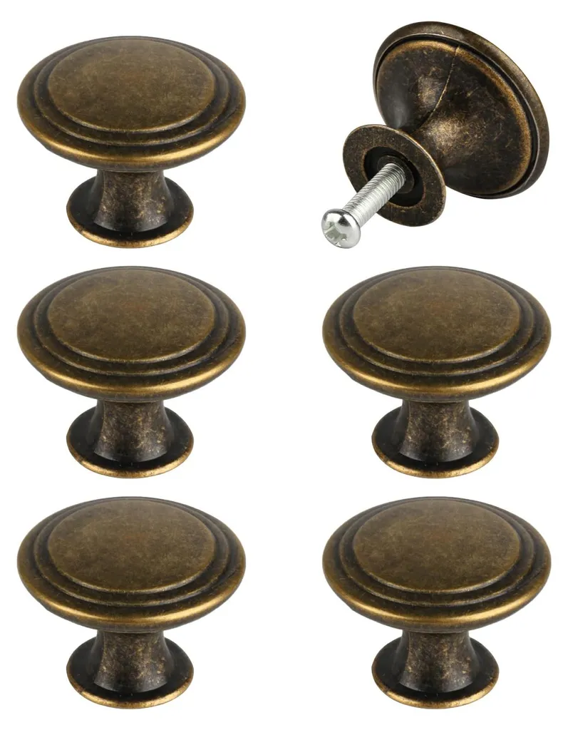 Bouton de porte d'armoire bronze 30 mm - Remplacez vos poignées usées