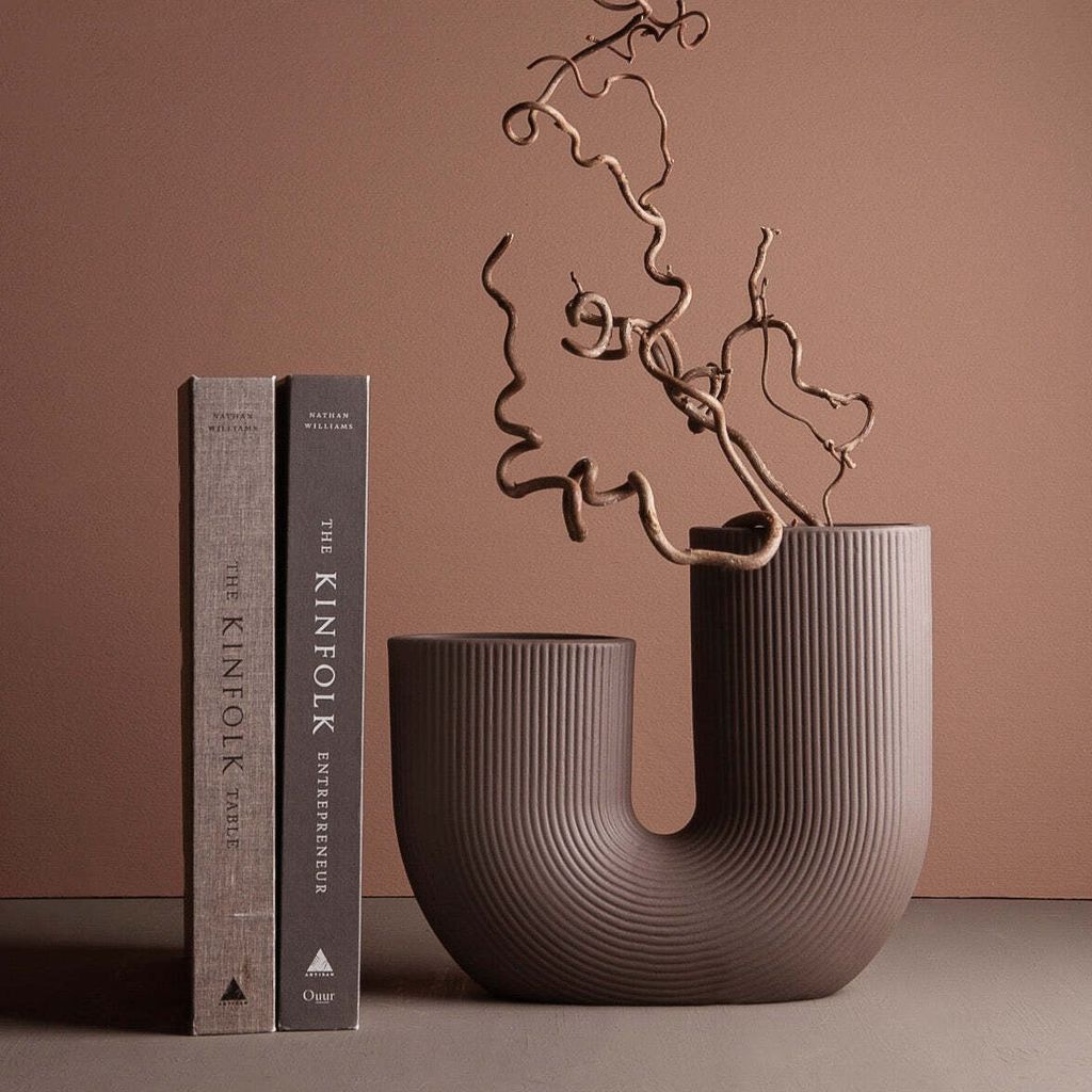 Vase Stravalla - braun