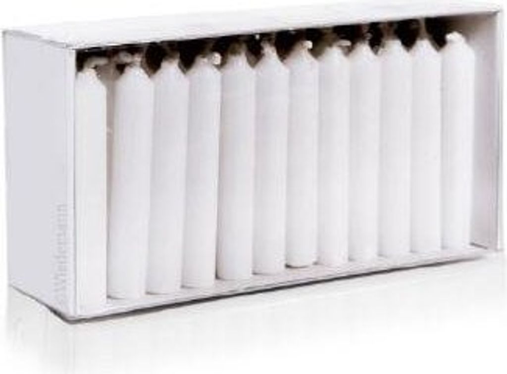 Pyramidenkerzen, Puppenlichte, Baumkerzen 65 x Ø 10 mm Produktbild 