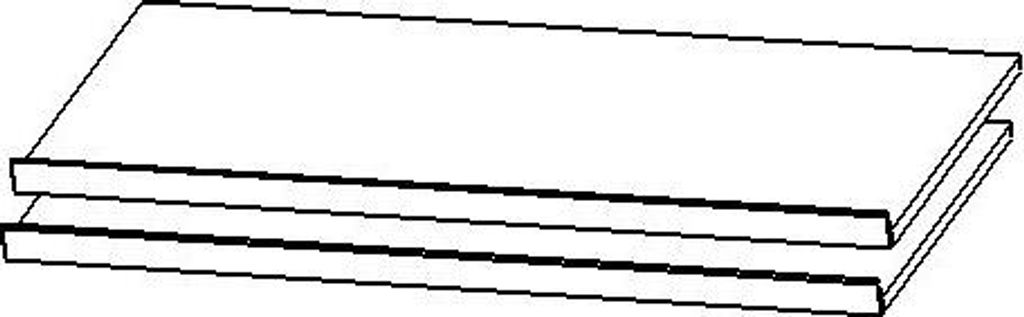 Schuhablageböden im 2er-Set A0033.9FH2