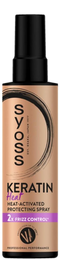 Syoss Heat Protection Spray 200 ml Keratin Produktbild 