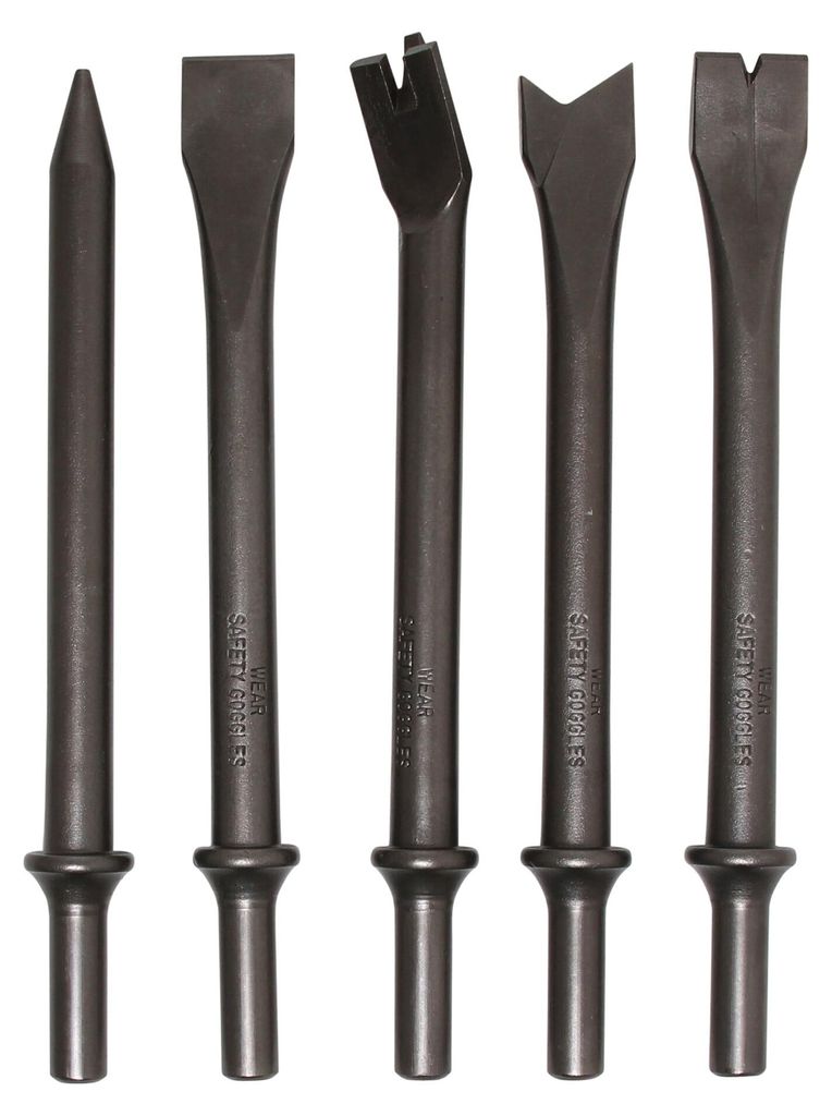 BGS technic Air Hammer Chisel Set, Stahl, 800 g, 800 mm