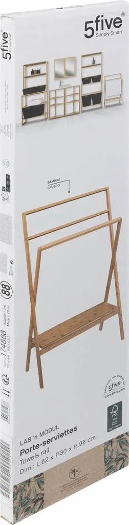 Support serviettes mural Lab N Modul avec tablette gain de place - 2