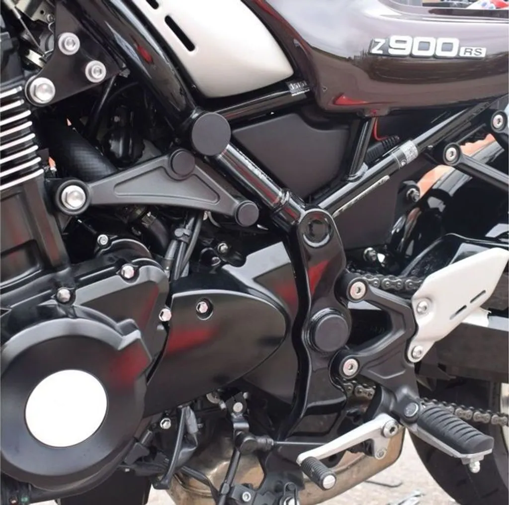 Puig 9778N Panneaux de Carénage Latéraux pour Kawasaki Z900RS Noir