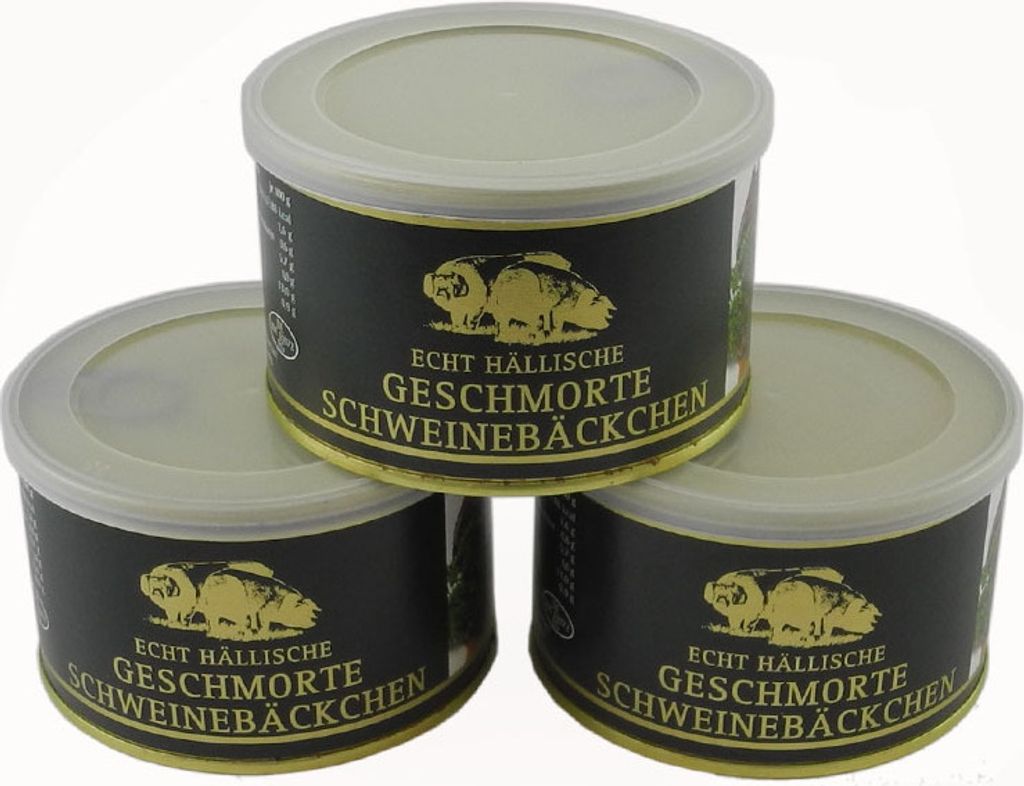 Echt Hällische Geschmorte Schweinebäckchen von der BESH (3 Produktbild 