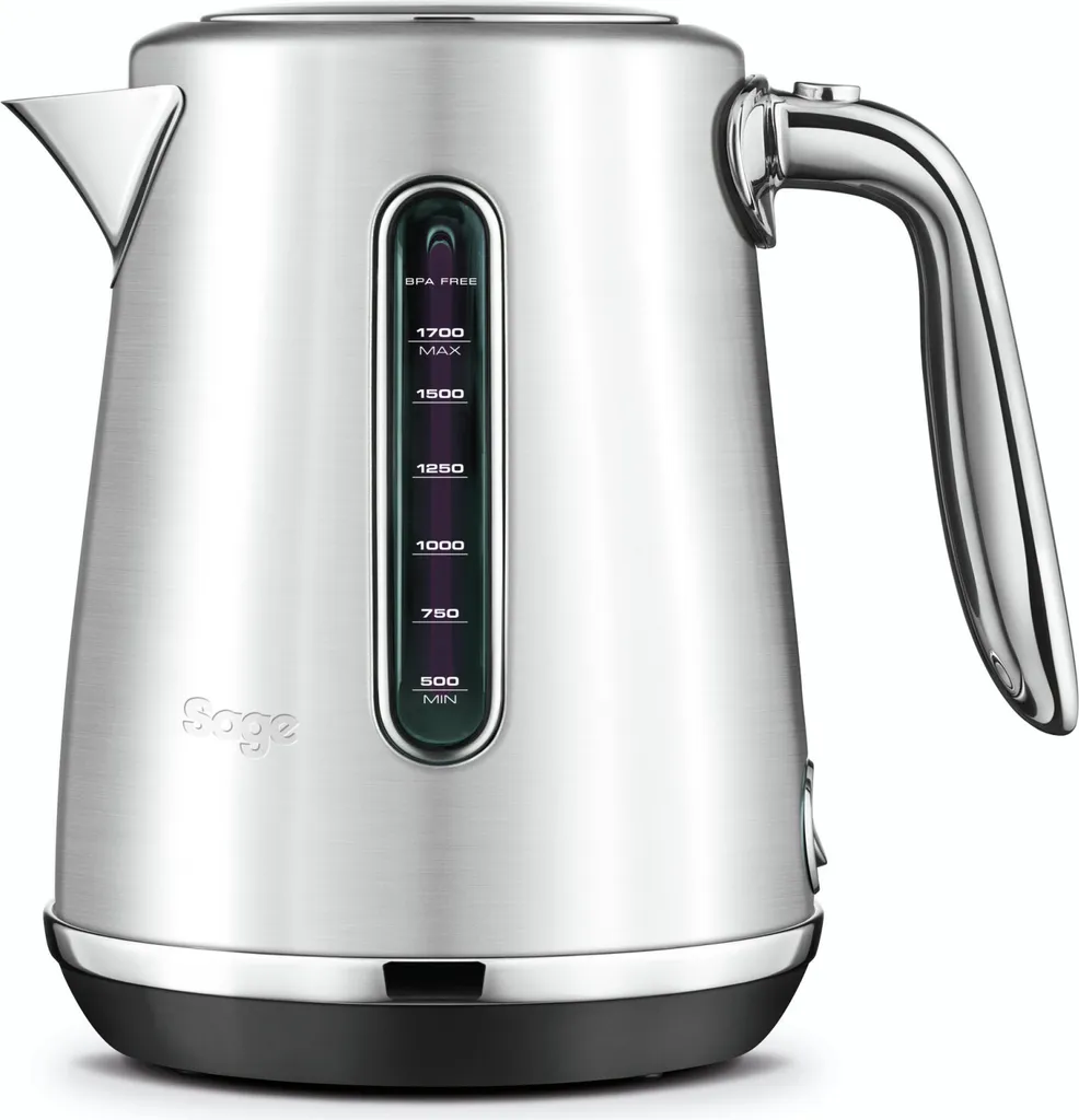 Bouilloire Sage SKE735 2400W en inox avec système de sécurité vapeur