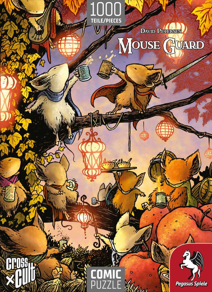 Puzzle: Mouse Guard (Das Fest), 1.000 Teile